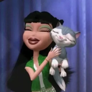 🤩 bec6d9cf Boneka Bratz, Boneka, Kucing, Kartun, Lucu whatsapp sticker