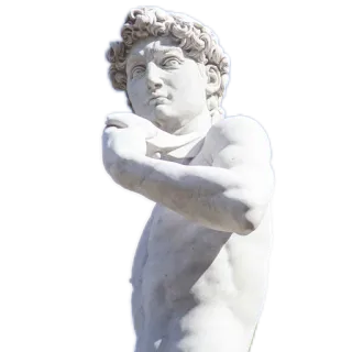 🤨 30968b17 David David, Michelangelo, Estátua, Arte, Escultura, Renascimento, Nu telegram sticker