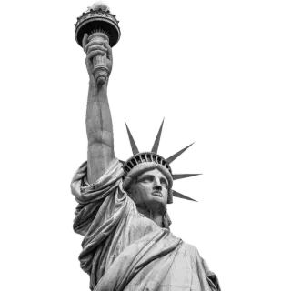 🗽 5ff81aad Estátua da Liberdade, Nova York, EUA, Marco, Liberdade, América telegram sticker
