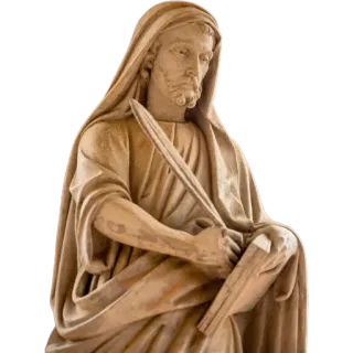 ✍️ afb453a7 estátua, religioso, santo, figura, arte telegram sticker