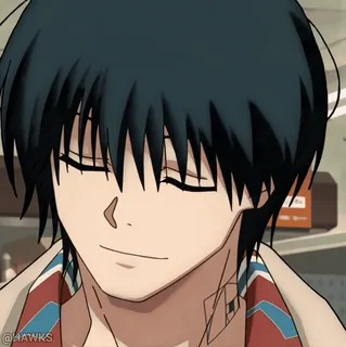 😏 6ed1a02a @4AWKS Anime, Personage, Tekening telegram sticker