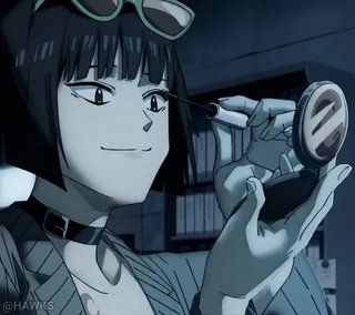 💄 7a4810cb Anime, Make-up, Vrouw, Cartoon, Illustratie telegram sticker