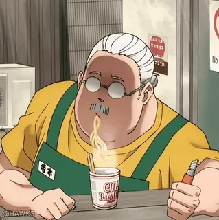 😠 87d8d161 坂本 man, noedels, ramen, Japans, eten, eetstokjes telegram sticker