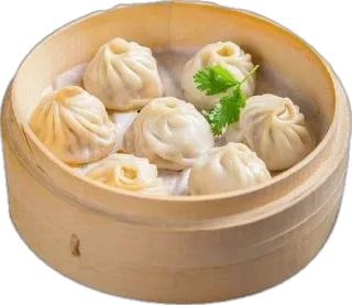 🤩 37d00e01 raviolis, nourriture, cuisine asiatique, vapeur, panier en bambou, xiao long bao telegram sticker