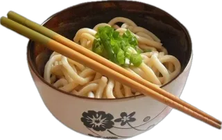 🤩 6534e9ae Udon, Nouilles, Cuisine japonaise, Cuisine asiatique, Nourriture, Baguettes, Bol telegram sticker