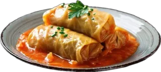 🤩 767c1289 choux farcis, golabki, nourriture, plat, repas telegram sticker