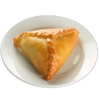 🫥 8b659d51 nourriture, pâtisserie, salé, collation, samsa, cuit telegram sticker