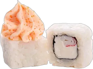 🤩 95b3fe45 Sushi, Nourriture, Cuisine asiatique, Cuisine japonaise, Rouleau, Fruits de mer, Cuisine telegram sticker