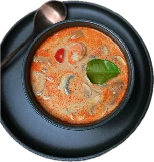 🤩 98852dab soupe, tom yum, cuisine thaïlandaise, nourriture, cuisine asiatique, bol, épicé telegram sticker