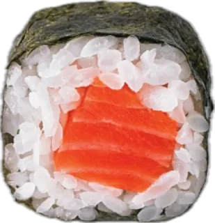 🤩 d662e2d5 Sushi, Nourriture, Cuisine japonaise, Maki, Saumon telegram sticker