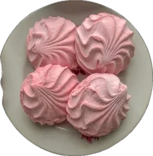 🤩 f34cd712 guimauve, dessert, rose, sucré, nourriture, friandise, bonbon telegram sticker