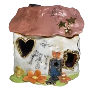 🤩 c31596da rumah, keramik, buatan tangan, kerajinan, seni, dekorasi, bunga, hati whatsapp sticker