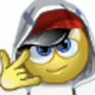 😎 014f72c6 Emoji, Sticker, Personagem, Desenho animado, Moletom com capuz, Boné telegram sticker