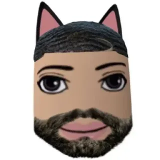😼 a7b97ad7 Avatar, Arte digital, Retrato, Desenho animado, Orelhas de gato telegram sticker