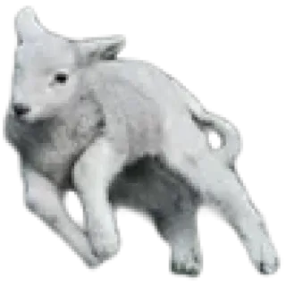 🐑 026165f2 anak domba, binatang, lucu, putih, bayi, domba telegram sticker