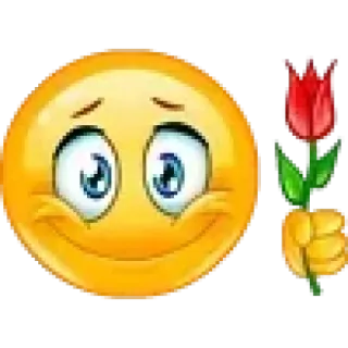 🌹 081a1c5f Emoji, Bunga, Tulip, Buket, Smiley, Hadiah telegram sticker