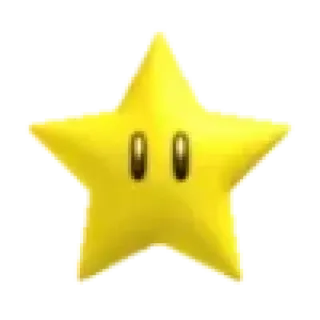 ⭐ 34fa41e5 Bintang, Kuning, Video game, Kartun, Lucu telegram sticker