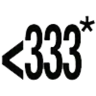 ❣️ 448d2771 <333* cinta, hati, simbol, emoji, nama panggilan telegram sticker