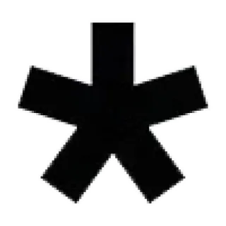 *️⃣ dee55b0e asterisk, bintang, simbol, hitam, bentuk, tanda baca telegram sticker