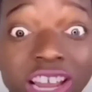 😂 3ef47901 rosto, chocado, reação, expressão, meme, engraçado, retrato, close-up telegram sticker