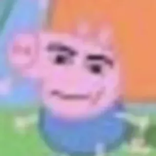 😂 42713993 Peppa Pig peppa pig, desenho animado, porco, meme, engraçado telegram sticker