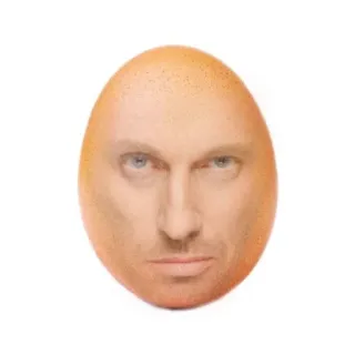 🤩 d0301c4e egg, face, humanoid, portrait, funny, weird, surreal telegram sticker