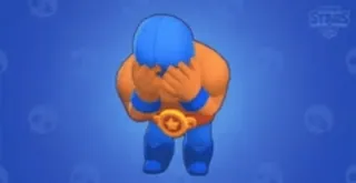 😭 a972496f El Primo Brawl Stars El Primo, Brawl Stars, worstelaar, verdrietig, huilen telegram sticker