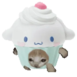 🐈 a72c3ac9 cupcake, cat, meme, cute, funny telegram sticker