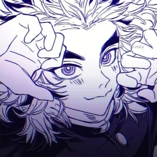 🥵 d54769a9 Kyojuro Rengoku Demon Slayer Anime, Demon Slayer, Manga, Rengoku, Kyojuro telegram sticker