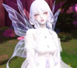 🌟 02b53e0c fee, fantasie, magisch, flügel, wesen, elfe, frau telegram sticker