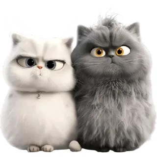 🤨 002e060e 猫, 子猫, かわいい, 動物, ペット, 漫画, ふわふわ telegram sticker