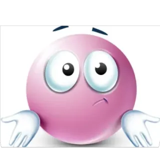 🫥 db716f69 Emoji, Schouderophalen, Vraag, Expressie, Onzeker, Twijfel, Besluiteloos telegram sticker