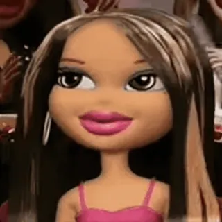 😐 07895e24 Bratz Puppe, Puppe, Modepuppe, Spielzeug, Bratz telegram sticker