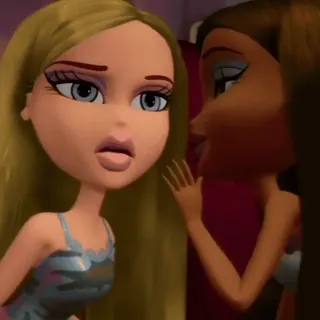 😐 10fea355 Bratz Puppen, Cartoon, Bratz, Mädchen, Freunde, Mode telegram sticker