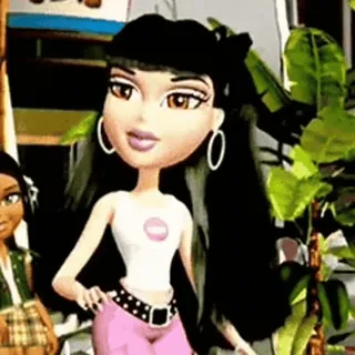 😐 72626020 Bratz, Puppe, Cartoon, Mädchen, Mode, Animation telegram sticker