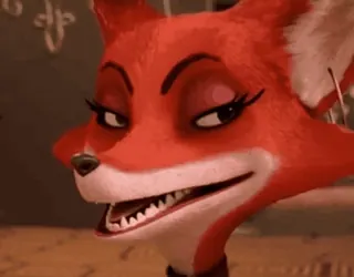 🤩 0ba81a8d Felicity Fox Fantastic Mr. Fox 여우, 동물, 만화, 애니메이션, Felicity Fox, 판타스틱 Mr. 폭스 telegram sticker