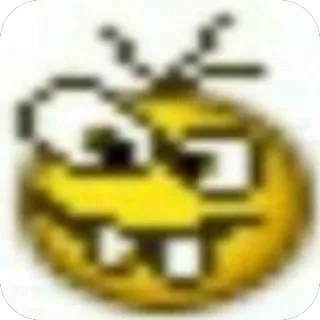 🫥 e0ce21b4 Emoji, Divertente, Cartone animato, Giallo telegram sticker