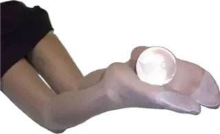 🤲 53b18c6a Hand, Globus, Kristall, Welt, Handfläche, Kugel telegram sticker