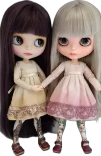 💋 74612a35 Puppe, Spielzeug, süß, Blythe, Modepuppe, Vintage Puppe, Sammlerstück, Künstlerpuppe telegram sticker