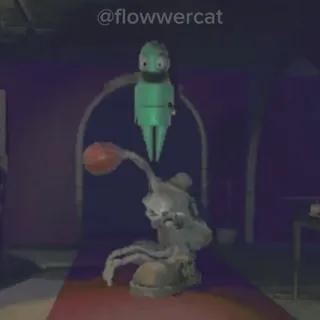 🦘 13e3fcc6 @flowwercat art, cgi, art numérique, illustration, oeuvre d'art, chat fleur whatsapp sticker