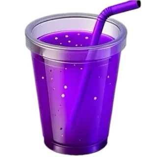 😈 7d8c1e0c bebida, morado, taza, bebida, zumo, pajita, transparente telegram sticker