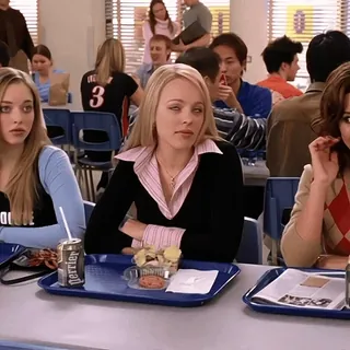 ♥️ 4ab50741 Regina George Mean Girls Regina George, Mean Girls, drama remaja, SMA, Cady Heron, Gretchen Wieners, Karen Smith telegram sticker