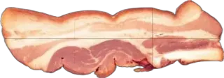 🌟 2c31de63 bacon, food, meat, pork whatsapp sticker
