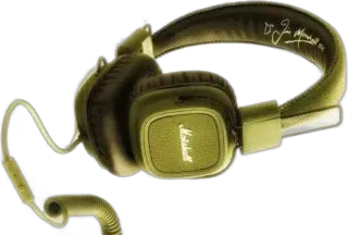 ✨ 8d497b9a DJ Jon Marshall Inc headphones, music, audio, Marshall telegram sticker