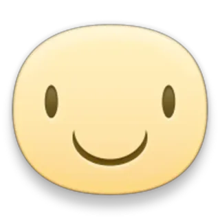 😊 a568395e 笑脸, 表情符号, 黄色, 快乐, 脸 telegram sticker