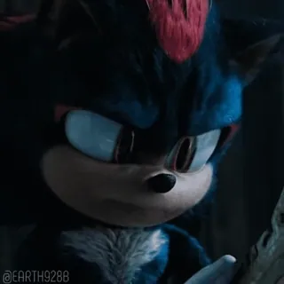 😠 25ea65a0 Shadow the Hedgehog Sonic, Riccio, Shadow, Videogioco, Sega, Personaggio whatsapp sticker