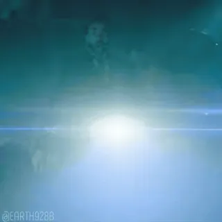 😱 4fedf021 @EARTH9288 cielo, luce, blu, terra whatsapp sticker