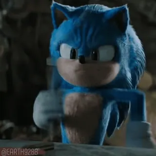 👿 ba185ad2 Sonic Sonic the Hedgehog, personaggio videogioco, riccio blu, veloce, personaggio cartoni animati, Sonic whatsapp sticker