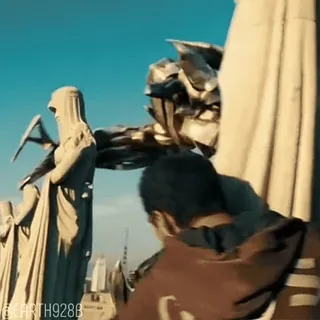 ✊ 48c38639 Megatron Transformers transformers, megatron, violence, robot, attaque whatsapp sticker