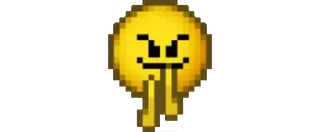 😈 0b3ddf7f 像素艺术, 表情符号, 冒犯性手势, 中指 telegram sticker